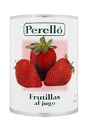Frutillas en conserva
