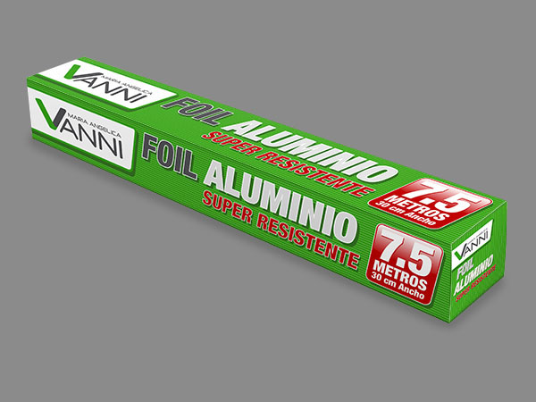 Rollo aluminio 7,5 metros