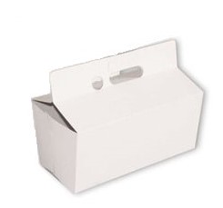 Caja pollo blanca