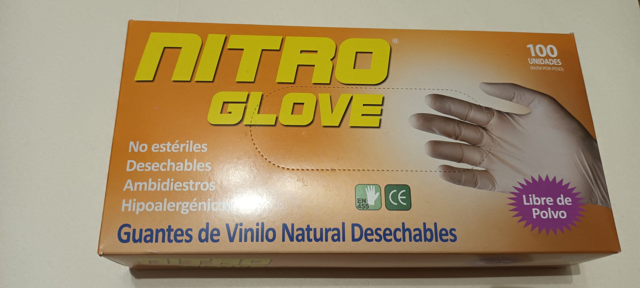 Guantes desechables